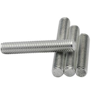 Varillas Roscadas de Doble Extremo, M3 M12 DIN 976 Grado 8.8, Galvanizadas, de Alta Resistencia, Barra Redonda de Aluminio - Product Image 2