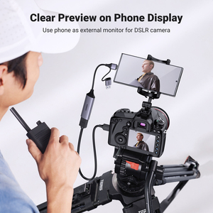 การ์ดจับภาพวิดีโอ 1080P 60Hz แบบ USB Type C กล่องแปลงสัญญาณสำหรับคอมพิวเตอร์ PC กล้องบันทึกภาพสด CM716/25854 เชื่อมต่อ USB Type C - Product Image 5