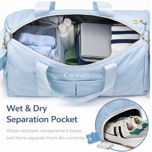 Bolsa de Gimnasio Impermeable Grande con Compartimento para Zapatos, Logotipo Personalizado, Accesorio de Fitness Resistente con Forro de Poliéster - ¡Oferta! - Product Image 5