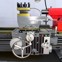 Tour horizontal manuel TENAKS CW61125, 220V, longueur d'usinage sur guide de 755 mm, longueur de guidage optionnelle de 1 à 20 mètres, pour tournage intensif