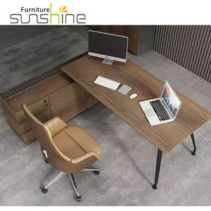Escritorio personalizable para Presidente Ejecutivo de la serie de muebles de oficina - Product Image 5