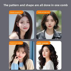 Wireless <b>Hair</b> <b>Straightening</b> Comb Negative Ion <b>Hair</b> Care Straight And Curl Dual Purpose Men's And Women's <b>Hair</b> Styling Device - Product Image 3