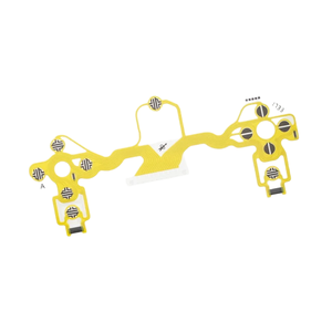 Conductive Film Membrane for <b>PS4</b> <b>Controller</b> <b>DualShock</b> 4 2.0 CUH-ZCT2 Yellow Fat Console Sony Repair Parts High Quality Wholesale - Product Image 1