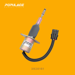 3928161โซลินอยด์วาล์ว1/2ใน fnpt x fnpt สวิตช์หยุดจอดสื่ออุณหภูมิปกติสำหรับ Cummins Komatsu Hyundai - Product Image 2