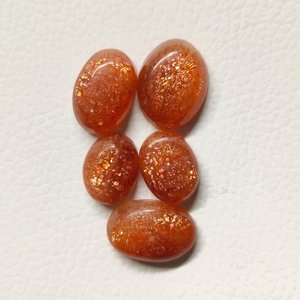 Handmade Natural Sunstone Cabochon 5.06 Carat Loose Gemstone Light Third Party Certified OEM Exporter Supplier for Jewelry - Product Image 6