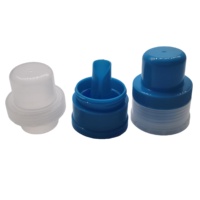 Bouchon combiné en plastique PP lisse de 43 mm, anti-fuite, facile à ouvrir, léger, durable, réutilisable pour les bouteilles/pots de détergent liquide