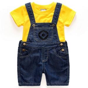 Ropa Infantil al por Mayor E2woo, Conjuntos de Camisetas y Overoles de Mezclilla de Diseñador para Niños - Product Image 1