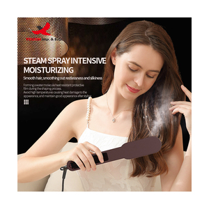 Cepillo Alisador de Cabello con Vapor Caliente, Suministro del Fabricante a Bajo Precio, Peine para Cabello Anti-quemaduras, 3 Temperaturas - Product Image 3