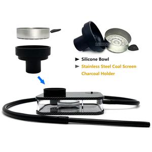 Cachimba acrílica de fibra de carbono para viaje, Cachimba, Cachimba, con <span class=keywords><strong>sabor</strong></span> a tabaco, LM-HP029 - Product Image 2