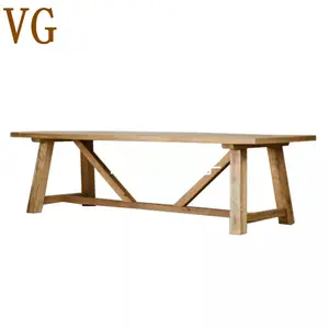 Best selling customized furniture dining table wooden table for home good quality elephant dining table