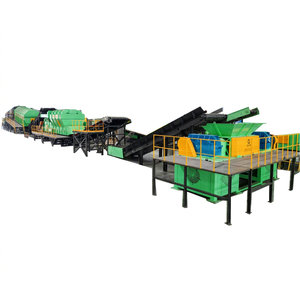 Equipo de Tratamiento de Residuos Domésticos, Línea de Reciclaje de Residuos, Planta Automática de Clasificación de Residuos, Motor, Engranaje, Rodamiento - Product Image 1
