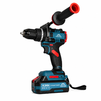 Ensemble de perceuse sans fil MAXTON DW7713, perceuse à percussion sans fil sans balais, vitesse variable industrielle, batterie, bricolage, multifonction