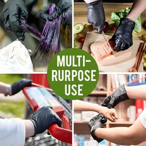 Guanti Monouso <span class=keywords><strong>in</strong></span> TPE Spesso per Alimenti, Impermeabili e Resistenti all'Olio, Senza Polvere, per Cucina e Uso Domestico - Product Image 2