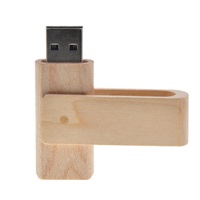 Haute qualité Pliant Torsion En Bois USB Stylo Lecteur 3.0 1 Giga 4 GB 8GB 16GB 32GB Pivotant USB 2.0 Lecteur Flash usb bâton bois LFW-15