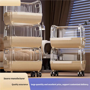 가정용 거실 화장실 선반 야채 홀더 조직 플라스틱 저장 향신료 세트 장난감 다기능 - Product Image 1