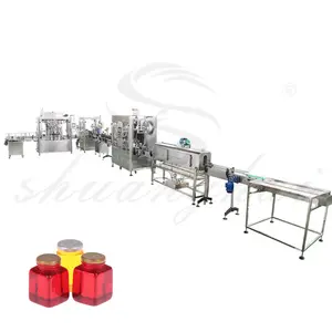 Machine de produits populaires d'usine pour la solution de remplissage de miel de petite entreprise Machine de remplissage de liquide automatique