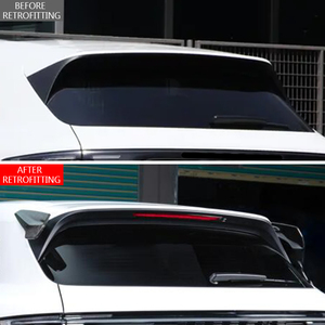 Aile supérieure en fibre de carbone neuve 2019-2025 9Y0 Spoiler fixe décoratif Modification de voiture Amélioration pour <span class=keywords><strong>Cayenne</strong></span> Coupé - Product Image 2
