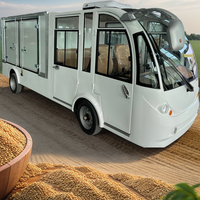 14인승 전기 관광 버스 셔틀카 주행거리 100km 전기차