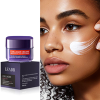 Vente en gros 50ml de crème anti-âge pour le visage éclaircissant rapidement l'humidité effets anti-taches de rousseur enrichi en vitamine de collagène organique