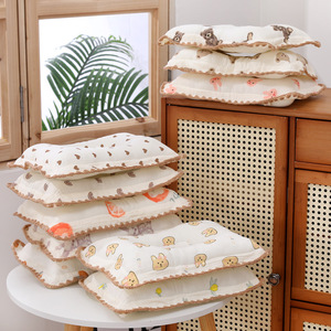 Almohada moldeadora para bebé Carlota, rectangular, de algodón puro, relleno de algodón perlado, para bebés de 1 a 3 años, almohada correctora transpirable - Product Image 1