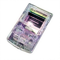 Boîtier de remplacement pour console portable GameBoy Color, en plastique filaire avec boutons et vis