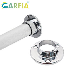 Support de tringle de penderie Garfia, diamètre <span class=keywords><strong>25</strong></span> mm, support de tringle de placard, support de <span class=keywords><strong>tuyau</strong></span> de penderie - Product Image 5