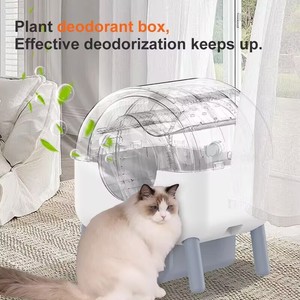 Arenero Inteligente Elecpet de 76 L para Gatos con Control por App Tuya, Inodoro Eléctrico Autolimpiable XL OEM - Product Image 3