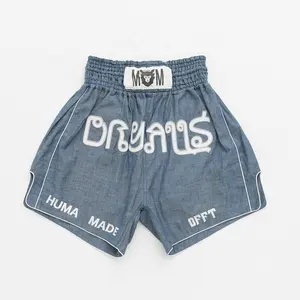 Custom muay thai shorts design your own boxing trunk shorts for men boxer shorts