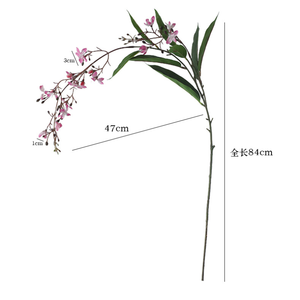 Nouveau <span class=keywords><strong>jasmin</strong></span> artificiel réaliste à 2 broches <span class=keywords><strong>faux</strong></span> <span class=keywords><strong>jasmin</strong></span> pleureur pour mariage noël maison arrangement de fleurs décoration - Product Image 6