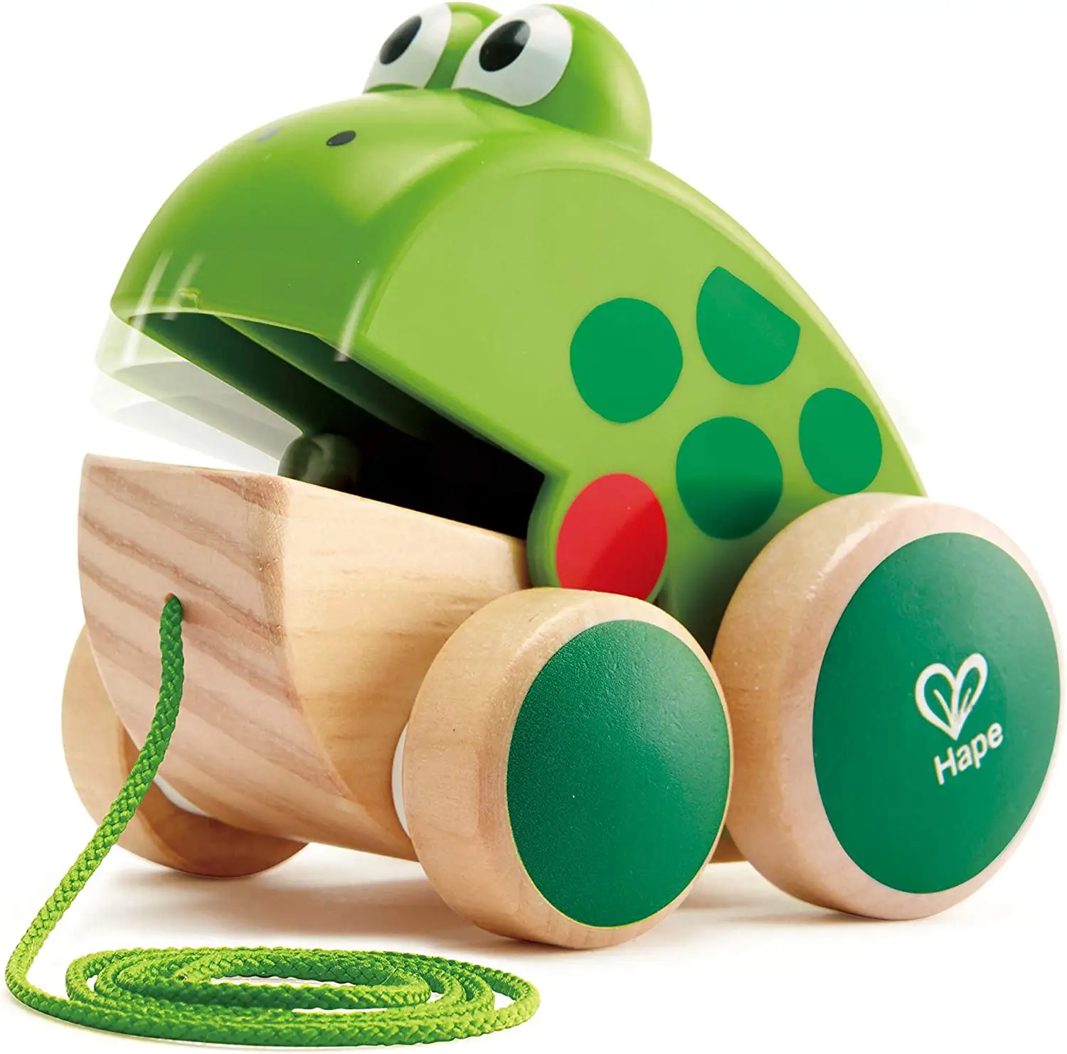 Giocattoli in legno puzzle happy frog giocattoli per la prima educazione per accompagnare la crescita dei giocattoli genitore-figlio