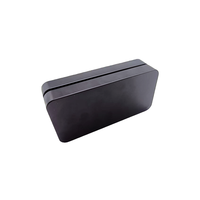 Boîtes carrées personnalisées, mini boîtes en métal, petites boîtes en étain