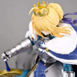 HESPER 27cm Fate Stay Night Altria Pendragon Figurine d'Anime Manga Statue PVC Figurine d'Action Modèle de Collection Jouet Cadeau - Product Image 3