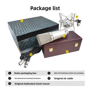 Micrófono de Condensador Inalámbrico de Mano Más Popular y <span class=keywords><strong>Mejor</strong></span> Vendido con Conector XLR, Construcción Metálica <span class=keywords><strong>para</strong></span> Uso en Estudio y Hogar - Product Image 4