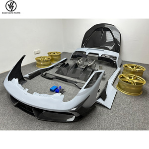 Nuevo kit de carrocería de repuesto estilo Speciale, de fibra de carbono brillante con tejido de sarga, envasado al vacío, con ruedas, para 458 Italia Spider - Product Image 3