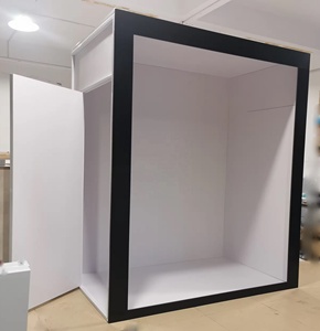 Nhà <span class=keywords><strong>M</strong></span>áy Giá Backdrop đứng có thể tháo rời Tạp Chí Photo Booth Box cho đá<span class=keywords><strong>m</strong></span> cưới sinh nhật đảng trang trí - Product Image 2