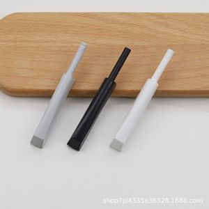 Dispositif d'ouverture de porte à bouton-poussoir, auto-ouvrant, gris clair, style moderne, pour armoire, avec mécanisme tactile à boule dissimulé - Product Image 2