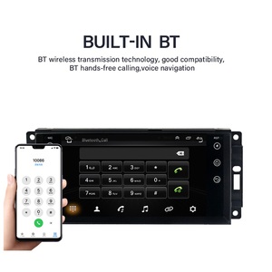 Lecteur DVD de voiture Jiawell 7 pouces 4 cœurs avec écran IPS, WIFI, GPS, Android 2 Din, <span class=keywords><strong>autoradio</strong></span> pour Jeep Cherokee 2007-2014 - Product Image 4