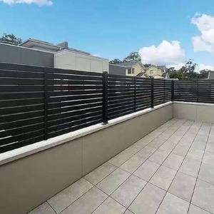 Clôtures et portails en aluminium pour terrasse, résistantes aux intempéries, avec revêtement en poudre, horizontales, longues, de sécurité pour ferme, nouvelle génération, réduction de 2 à 20% - Product Image 1