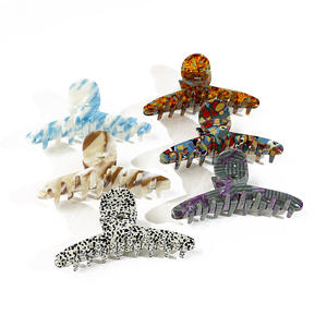 กิ๊บติดผมอะซิเตทลายแฟชั่นเรียบหรู ดีไซน์บางเฉียบ คุณภาพสูง ปรับแต่งได้ตามต้องการ สำหรับทุกเพศ - Product Image 5