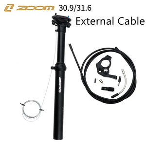 ZOOM 30.9mm 31.6mm Suspension <span class=keywords><strong>tige</strong></span> <span class=keywords><strong>de</strong></span> <span class=keywords><strong>selle</strong></span> <span class=keywords><strong>de</strong></span> vélo alliage d'aluminium <span class=keywords><strong>amortisseur</strong></span> <span class=keywords><strong>amortisseur</strong></span> <span class=keywords><strong>vtt</strong></span> - Product Image 3
