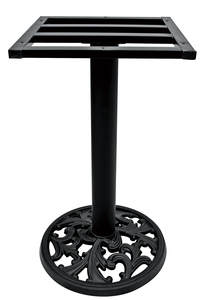 Industrial Steel <b>Garden</b> <b>Table</b> Base Outdoor Furniture Durable Metal Frame Waterproof Weather Resistant for Patio Set - Product Image 6