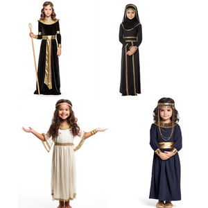 Disfraz de <span class=keywords><strong>Princesa</strong></span> del Antiguo Egipto para Niñas, Disfraz de Reina Egipcia para Fiesta de Halloween - Product Image 6