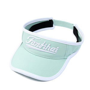 Chapeau de sport à visière personnalisé 100% coton Chapeaux de soleil brodés Chapeau de golf d'été pour hommes Casquette de tennis respirante - Product Image 3