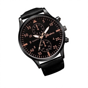 Jam Tangan Pria Baru dari AliExpress, Ramah Lingkungan, Casing Alloy Quartz, Dial Akrilik dengan Jarum Penunjuk, Model Fashion untuk Bisnis, Desain Double Eyes, Harga Pabrik - Product Image 1