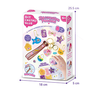 Kits de Arte con Resina Epoxi Yicheng, Lindos Colgantes Decorativos de Plástico con Diseño de Dibujos Animados, para Niños de <span class=keywords><strong>4</strong></span>+ Años y Adultos, Manualidades - Product Image 1