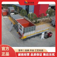 Stations de transfert de déchets à compression directe horizontale de taille moyenne à grande, type split, mobiles, insonorisées, électriques 380V