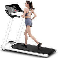 Tapis roulant pliable commercial 2023, 4 CV, nouvel écran LCD, tapis roulant pour la marche et la course inclinée, fabriqué en plastique durable, machine à coudre
