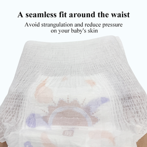 Pannolini per Bambini Usa e Getta Bianchi in Cotone 3D Anti-Perdita, Doppio Strato Anti-Perdite Laterali Traspiranti - Product Image 2