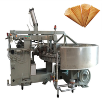 Machine à Pizza à Crème Glacée à Cône Durable Machine de Remplissage de Crème Glacée à Cône en Gaufrette Machine Entièrement Automatique