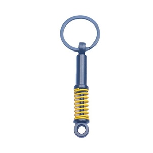 Xe tự động điều chỉnh các bộ phận <span class=keywords><strong>Keychain</strong></span> sốc hấp thụ vòng chìa khóa mùa xuân sốc hấp thụ Phụ tùng xe hơi phụ kiện kim loại móc chìa khóa - Product Image 2